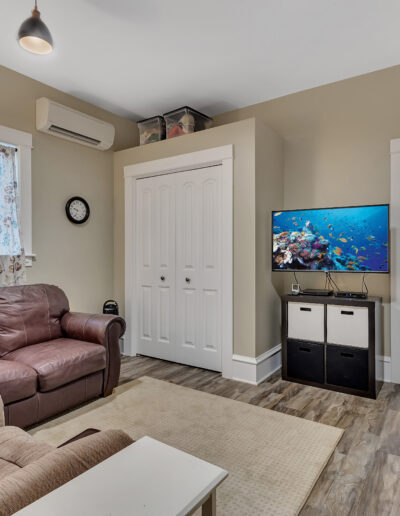 Newly remodeled living area