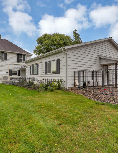 Newly remodeled exterior