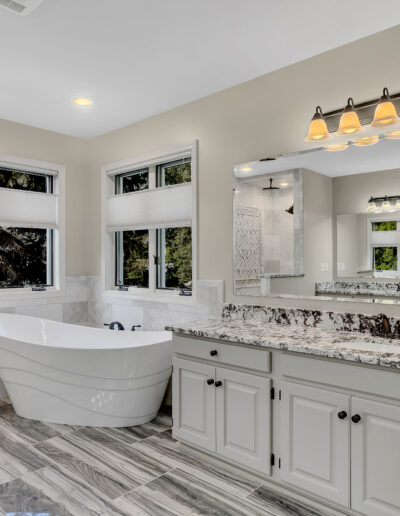 Newly remodeled bathroom