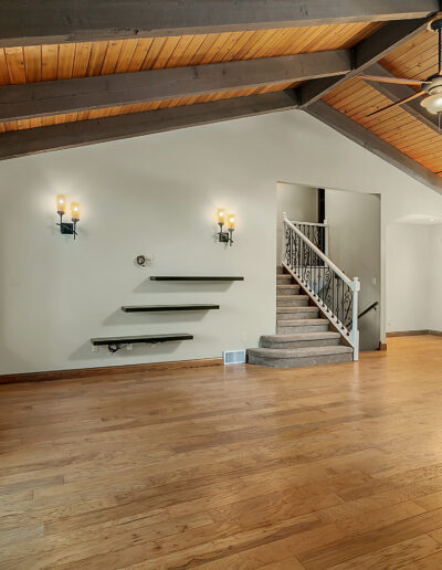 Newly remodeled living area