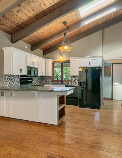 Newly remodeled kitchen